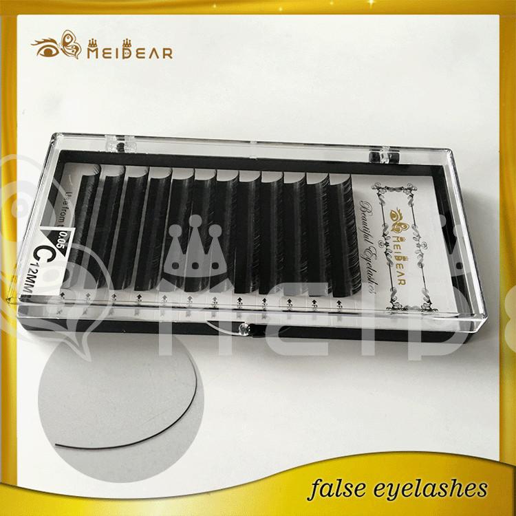 Factory supply eyelash extensions with custom package and private label
